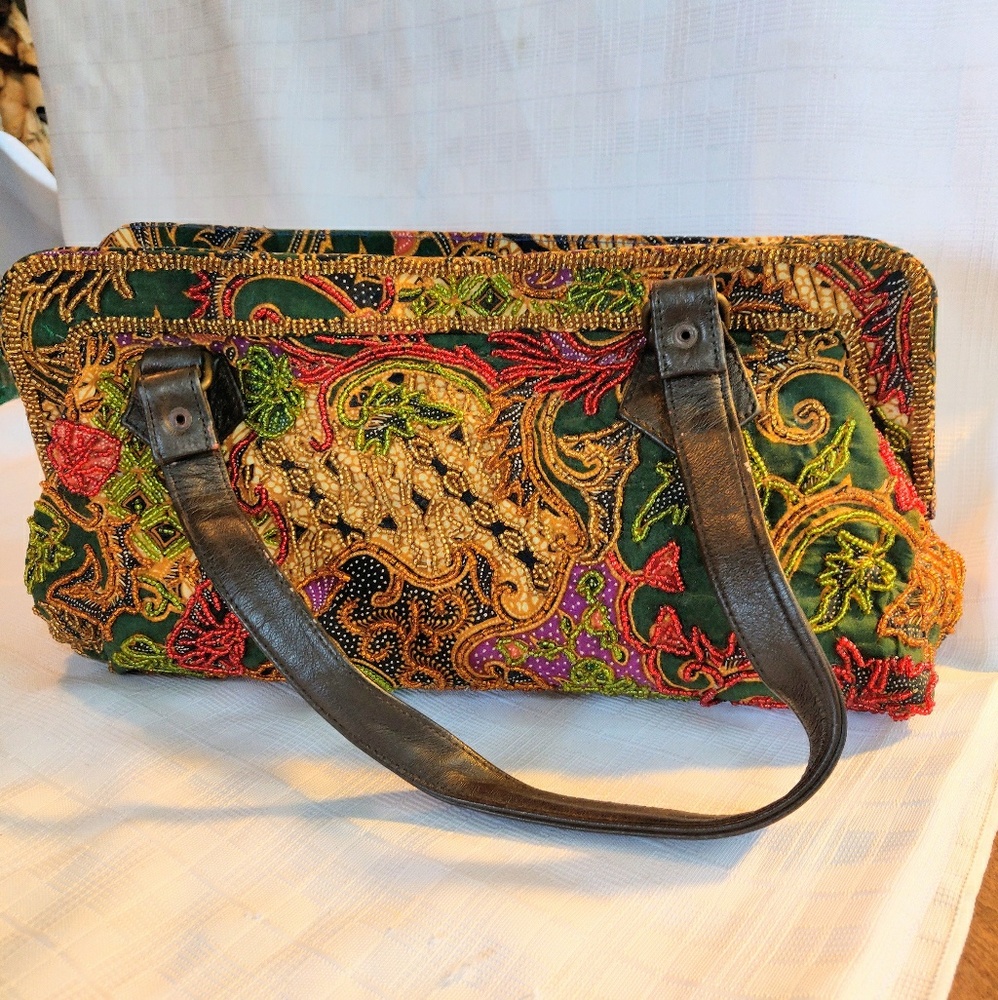 colorful Beaded purse